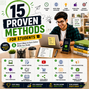 how to earn money online for students