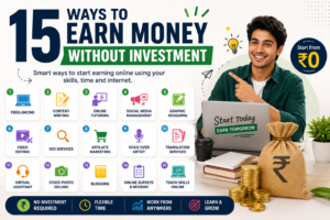 earn money without investment