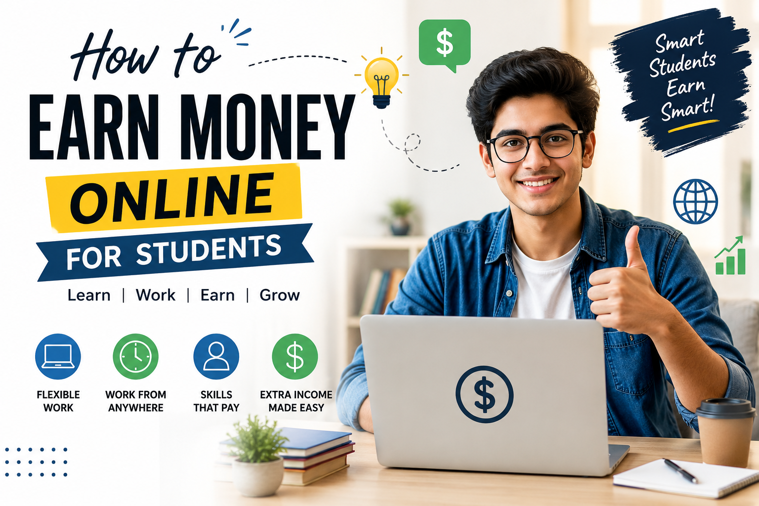 how to earn money online for students