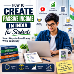 How to Create Passive Income in India for Students