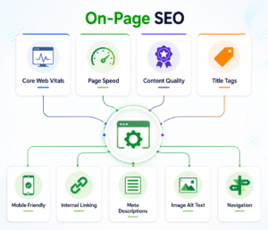 difference between on page and off page seo
