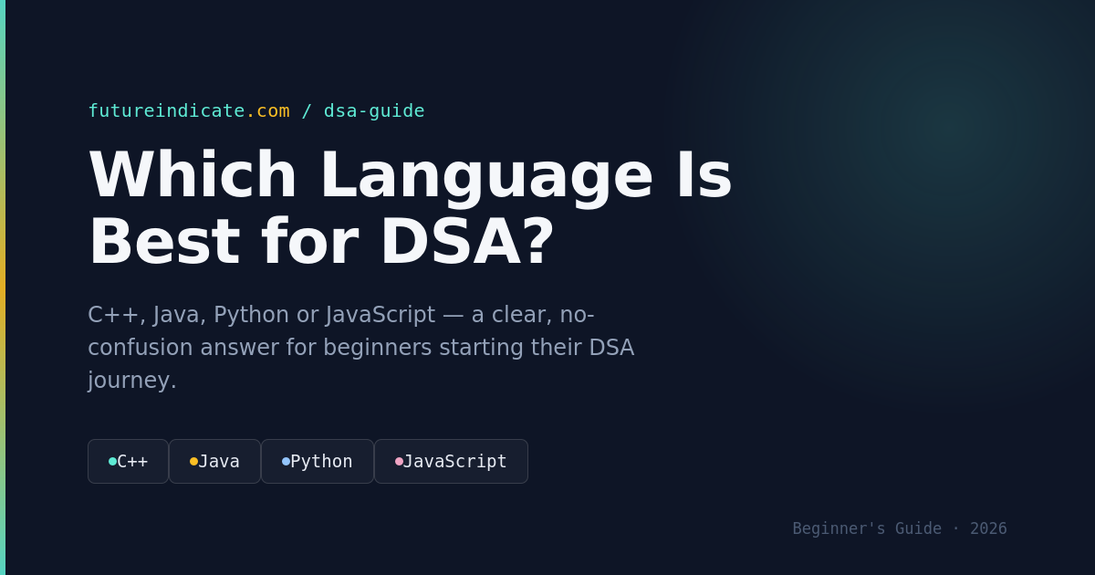 Which Language Is Best for DSA