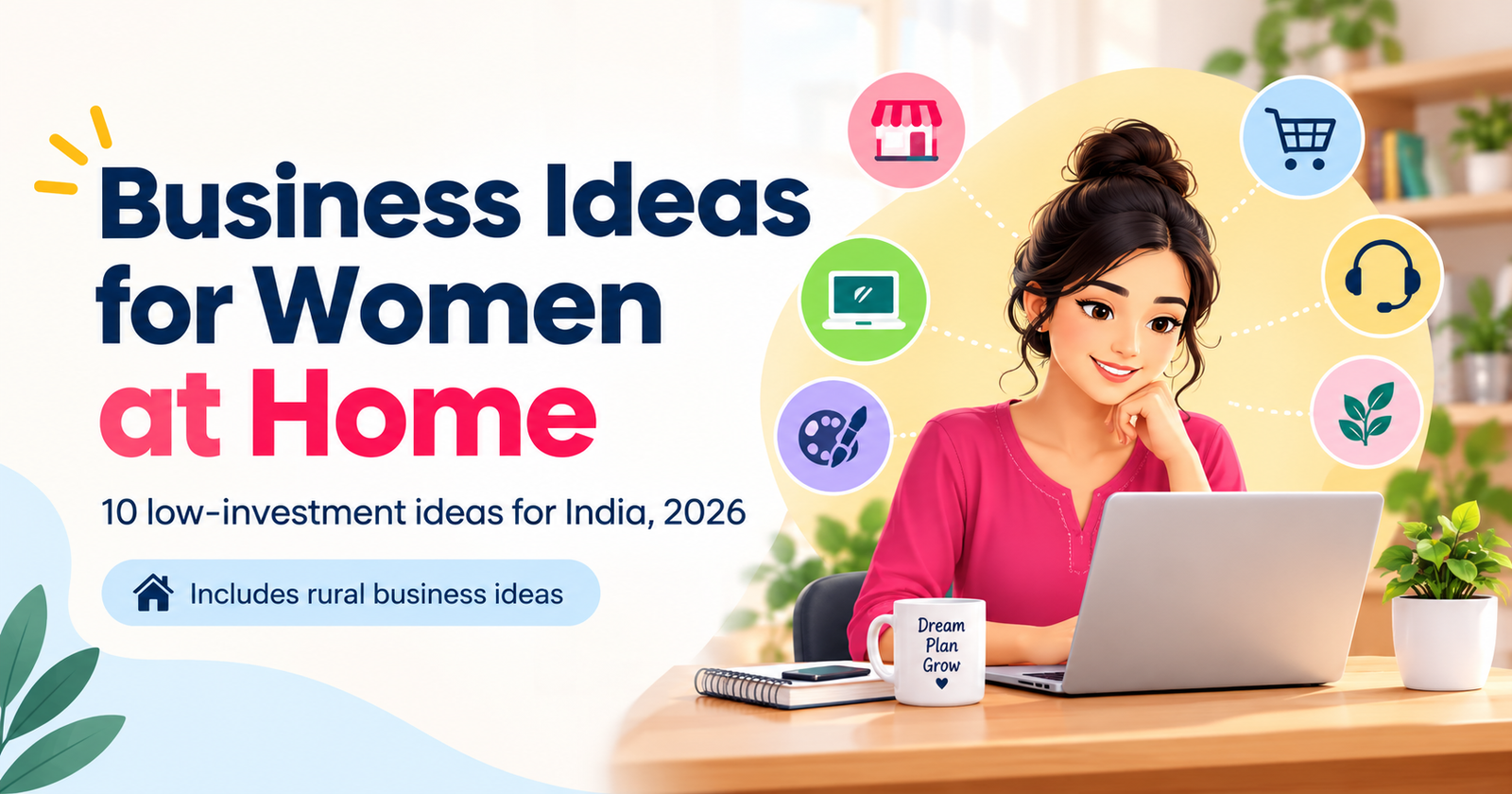 business ideas for women at home